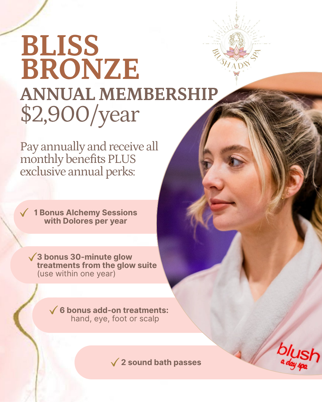 BLISS BRONZE ANNUAL MEMBERSHIP