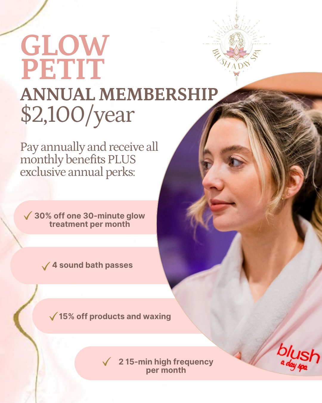 GLOW PETIT ANNUAL MEMBERSHIP
