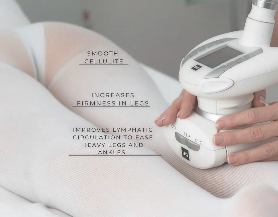 Endermologie technology device used for non-invasive lymphatic drainage and skin stimulation treatment