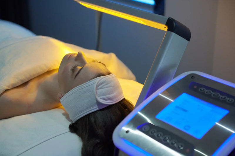 Advanced HydraFacial, LED therapy, and Endermolift treatments designed to enhance skin radiance and renewal