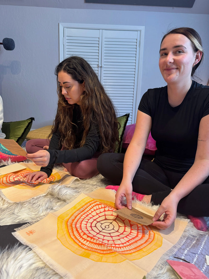 Private group wellness experience combining spa services, connection, and restorative self-care rituals