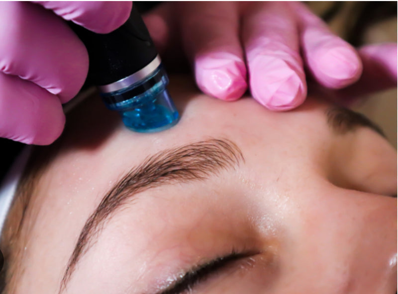 HydraFacial and restorative facial series designed to boost collagen, improve texture, and deeply hydrate skin for lasting radiance