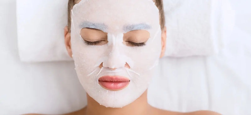 Hydrating facial with collagen mask and lymphatic massage for plump, dewy, deeply moisturized skin
